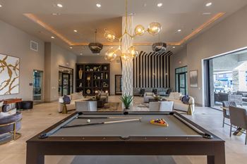 Billiards room